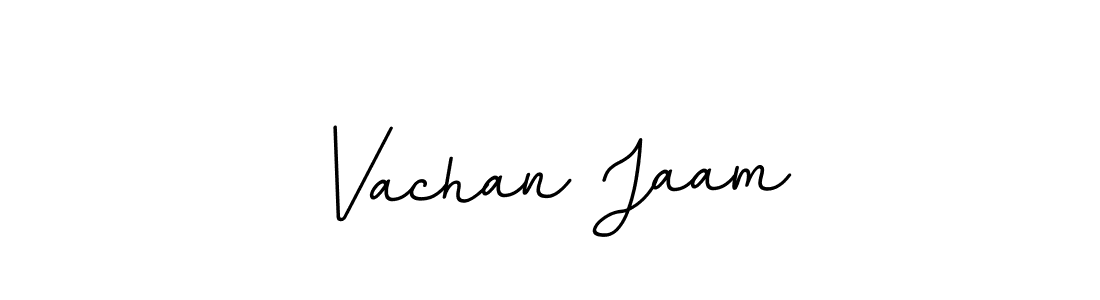 It looks lik you need a new signature style for name Vachan Jaam. Design unique handwritten (BallpointsItalic-DORy9) signature with our free signature maker in just a few clicks. Vachan Jaam signature style 11 images and pictures png