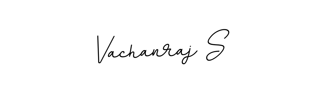 The best way (BallpointsItalic-DORy9) to make a short signature is to pick only two or three words in your name. The name Vachanraj S include a total of six letters. For converting this name. Vachanraj S signature style 11 images and pictures png