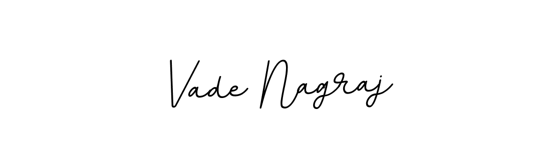 Make a beautiful signature design for name Vade Nagraj. With this signature (BallpointsItalic-DORy9) style, you can create a handwritten signature for free. Vade Nagraj signature style 11 images and pictures png