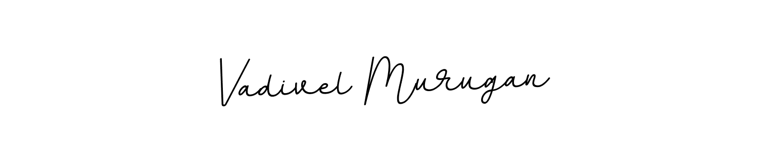 Design your own signature with our free online signature maker. With this signature software, you can create a handwritten (BallpointsItalic-DORy9) signature for name Vadivel Murugan. Vadivel Murugan signature style 11 images and pictures png