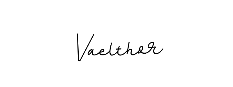 Vaelthor stylish signature style. Best Handwritten Sign (BallpointsItalic-DORy9) for my name. Handwritten Signature Collection Ideas for my name Vaelthor. Vaelthor signature style 11 images and pictures png