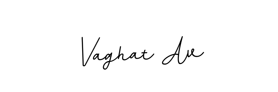 How to make Vaghat Av name signature. Use BallpointsItalic-DORy9 style for creating short signs online. This is the latest handwritten sign. Vaghat Av signature style 11 images and pictures png