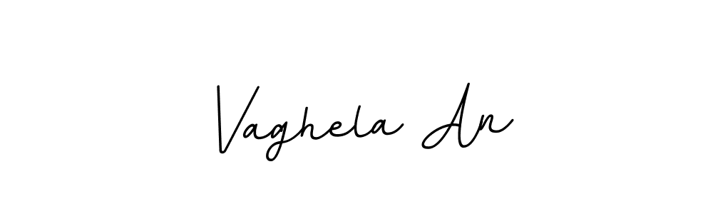 Create a beautiful signature design for name Vaghela An. With this signature (BallpointsItalic-DORy9) fonts, you can make a handwritten signature for free. Vaghela An signature style 11 images and pictures png