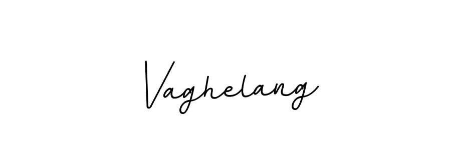 Vaghelang stylish signature style. Best Handwritten Sign (BallpointsItalic-DORy9) for my name. Handwritten Signature Collection Ideas for my name Vaghelang. Vaghelang signature style 11 images and pictures png