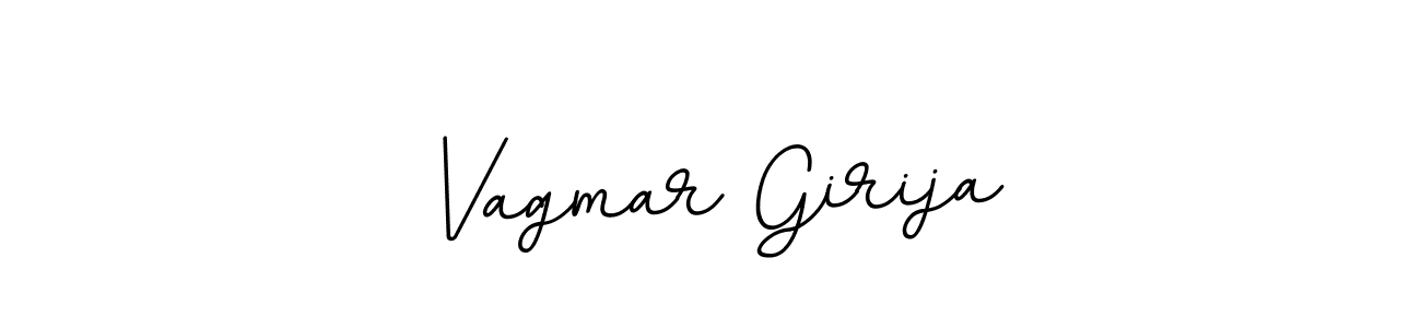 Design your own signature with our free online signature maker. With this signature software, you can create a handwritten (BallpointsItalic-DORy9) signature for name Vagmar Girija. Vagmar Girija signature style 11 images and pictures png