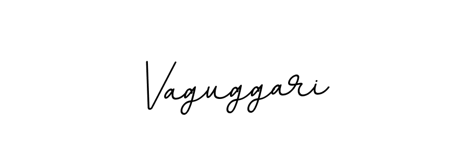 Create a beautiful signature design for name Vaguggari. With this signature (BallpointsItalic-DORy9) fonts, you can make a handwritten signature for free. Vaguggari signature style 11 images and pictures png