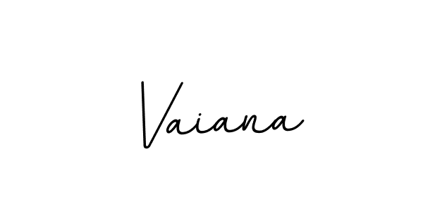 It looks lik you need a new signature style for name Vaiana. Design unique handwritten (BallpointsItalic-DORy9) signature with our free signature maker in just a few clicks. Vaiana signature style 11 images and pictures png