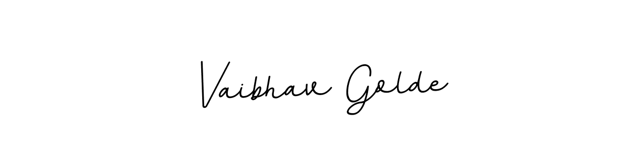 Make a beautiful signature design for name Vaibhav Golde. Use this online signature maker to create a handwritten signature for free. Vaibhav Golde signature style 11 images and pictures png