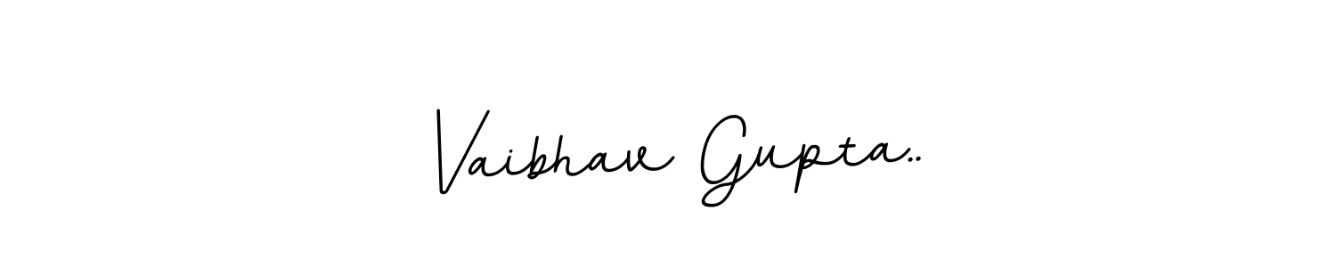 How to make Vaibhav Gupta.. signature? BallpointsItalic-DORy9 is a professional autograph style. Create handwritten signature for Vaibhav Gupta.. name. Vaibhav Gupta.. signature style 11 images and pictures png