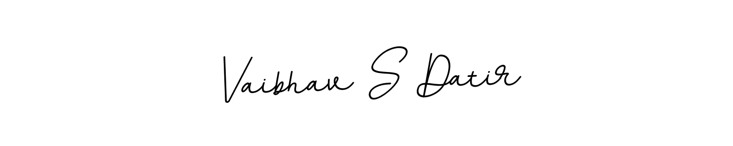 Make a beautiful signature design for name Vaibhav S Datir. Use this online signature maker to create a handwritten signature for free. Vaibhav S Datir signature style 11 images and pictures png