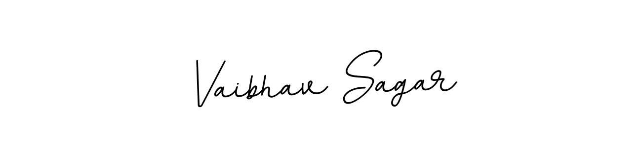 This is the best signature style for the Vaibhav Sagar name. Also you like these signature font (BallpointsItalic-DORy9). Mix name signature. Vaibhav Sagar signature style 11 images and pictures png