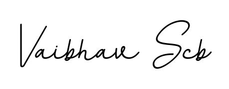 Master the art of signing with Vaibhav Scb written in fluent BallpointsItalic-DORy9 script. A great template to practice and refine your handwriting. Vaibhav Scb signature style 11 images and pictures png