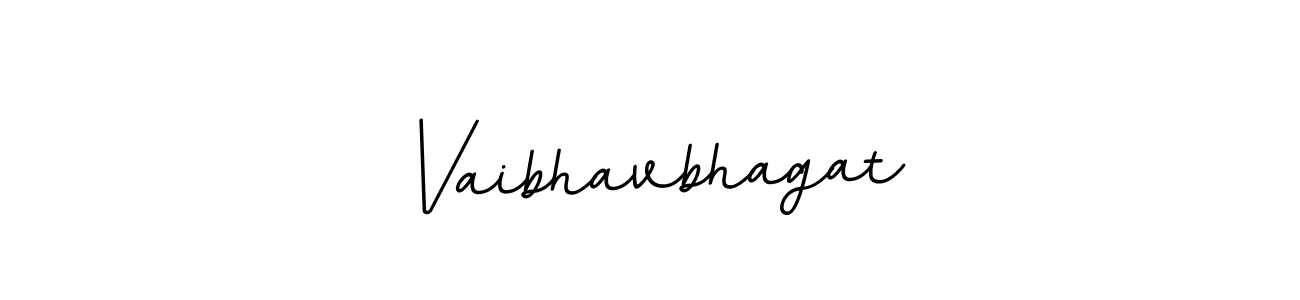 How to make Vaibhavbhagat name signature. Use BallpointsItalic-DORy9 style for creating short signs online. This is the latest handwritten sign. Vaibhavbhagat signature style 11 images and pictures png