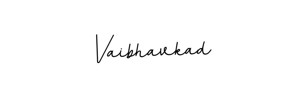 if you are searching for the best signature style for your name Vaibhavkad. so please give up your signature search. here we have designed multiple signature styles  using BallpointsItalic-DORy9. Vaibhavkad signature style 11 images and pictures png