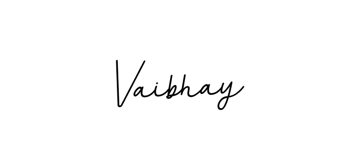 Also we have Vaibhay name is the best signature style. Create professional handwritten signature collection using BallpointsItalic-DORy9 autograph style. Vaibhay signature style 11 images and pictures png