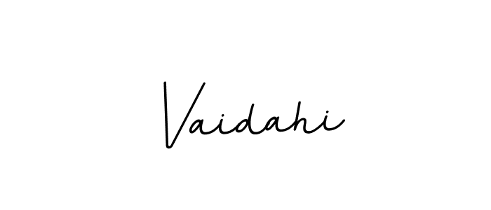 Vaidahi stylish signature style. Best Handwritten Sign (BallpointsItalic-DORy9) for my name. Handwritten Signature Collection Ideas for my name Vaidahi. Vaidahi signature style 11 images and pictures png