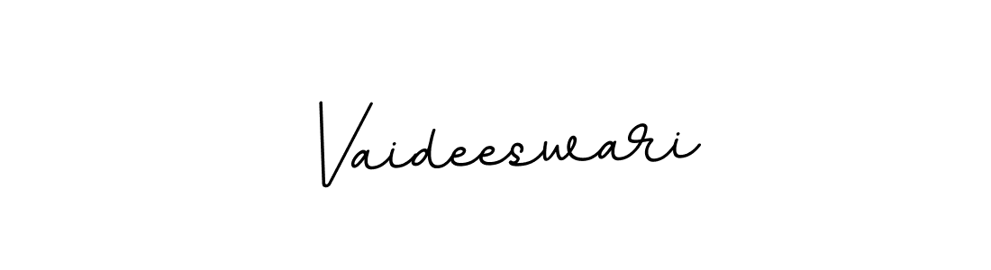 Create a beautiful signature design for name Vaideeswari. With this signature (BallpointsItalic-DORy9) fonts, you can make a handwritten signature for free. Vaideeswari signature style 11 images and pictures png