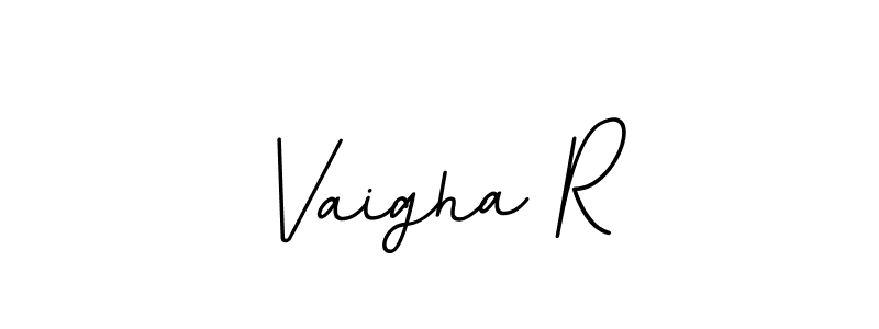 How to Draw Vaigha R signature style? BallpointsItalic-DORy9 is a latest design signature styles for name Vaigha R. Vaigha R signature style 11 images and pictures png