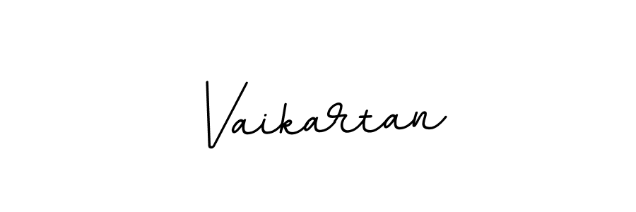 It looks lik you need a new signature style for name Vaikartan. Design unique handwritten (BallpointsItalic-DORy9) signature with our free signature maker in just a few clicks. Vaikartan signature style 11 images and pictures png