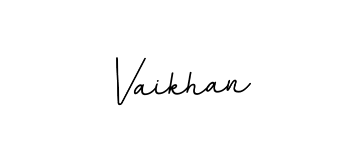 Make a beautiful signature design for name Vaikhan. Use this online signature maker to create a handwritten signature for free. Vaikhan signature style 11 images and pictures png