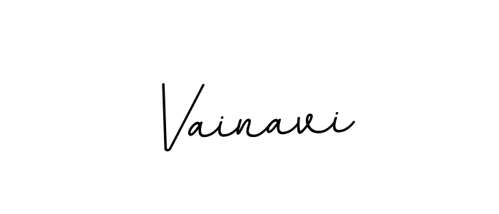 How to make Vainavi signature? BallpointsItalic-DORy9 is a professional autograph style. Create handwritten signature for Vainavi name. Vainavi signature style 11 images and pictures png