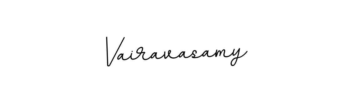 Also we have Vairavasamy name is the best signature style. Create professional handwritten signature collection using BallpointsItalic-DORy9 autograph style. Vairavasamy signature style 11 images and pictures png