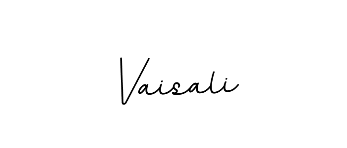 Design your own signature with our free online signature maker. With this signature software, you can create a handwritten (BallpointsItalic-DORy9) signature for name Vaisali. Vaisali signature style 11 images and pictures png