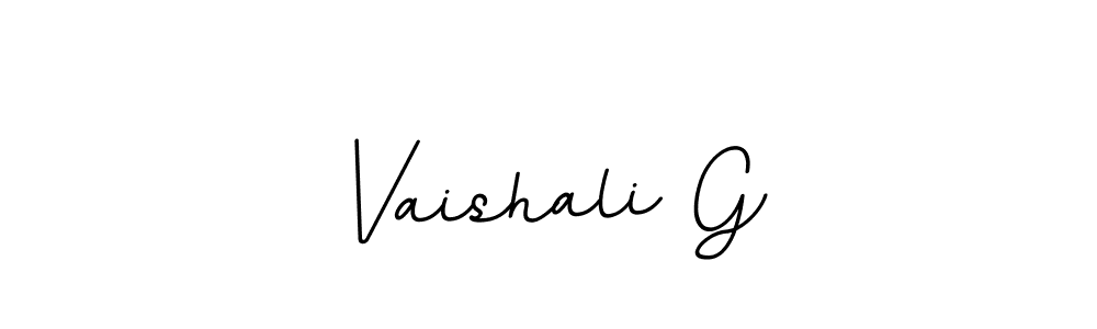 This is the best signature style for the Vaishali G name. Also you like these signature font (BallpointsItalic-DORy9). Mix name signature. Vaishali G signature style 11 images and pictures png