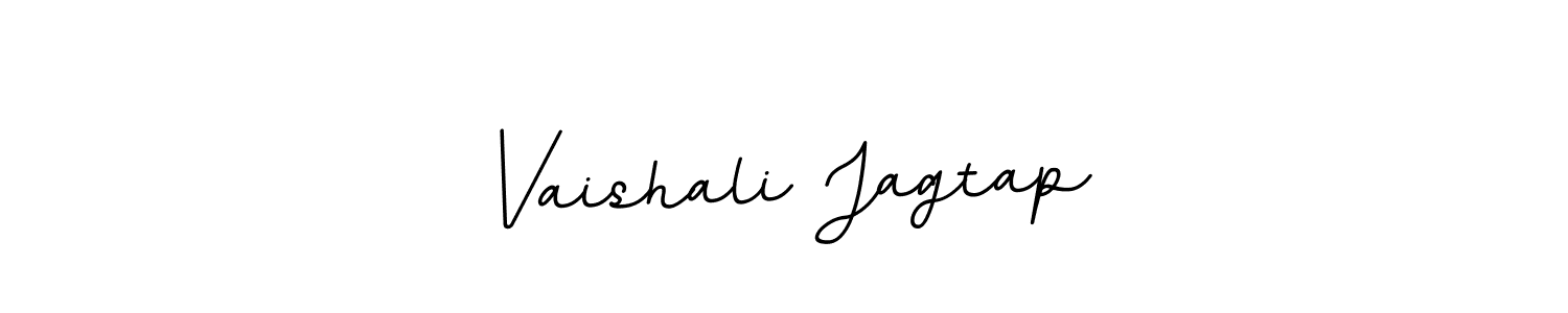 Use a signature maker to create a handwritten signature online. With this signature software, you can design (BallpointsItalic-DORy9) your own signature for name Vaishali Jagtap. Vaishali Jagtap signature style 11 images and pictures png