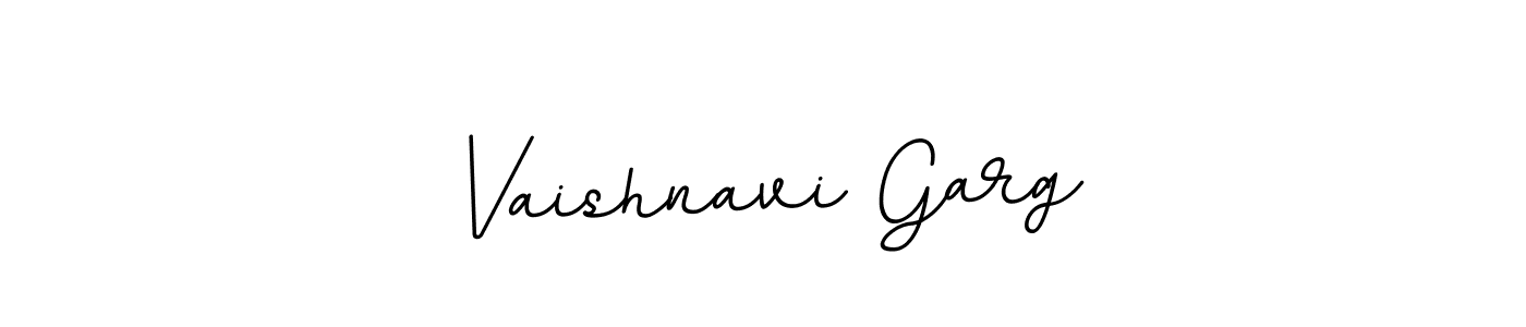 Design your own signature with our free online signature maker. With this signature software, you can create a handwritten (BallpointsItalic-DORy9) signature for name Vaishnavi Garg. Vaishnavi Garg signature style 11 images and pictures png