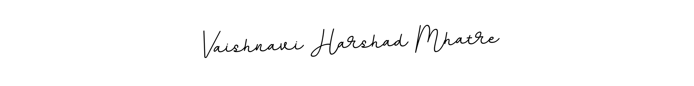 Vaishnavi Harshad Mhatre stylish signature style. Best Handwritten Sign (BallpointsItalic-DORy9) for my name. Handwritten Signature Collection Ideas for my name Vaishnavi Harshad Mhatre. Vaishnavi Harshad Mhatre signature style 11 images and pictures png