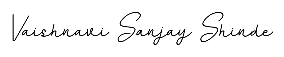 Looking for an artistic signature for Vaishnavi Sanjay Shinde? The BallpointsItalic-DORy9 calligraphy style gives a sophisticated flow suitable for business cards and emails. Vaishnavi Sanjay Shinde signature style 11 images and pictures png