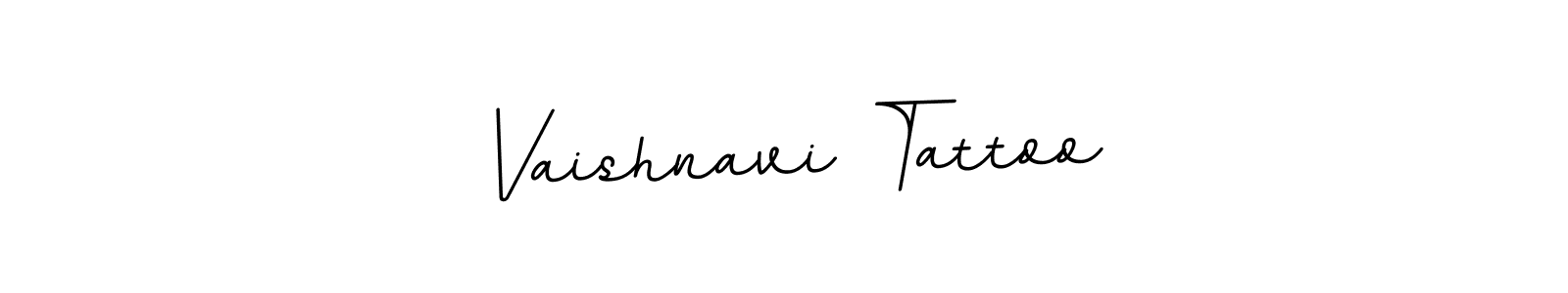 Use a signature maker to create a handwritten signature online. With this signature software, you can design (BallpointsItalic-DORy9) your own signature for name Vaishnavi Tattoo. Vaishnavi Tattoo signature style 11 images and pictures png