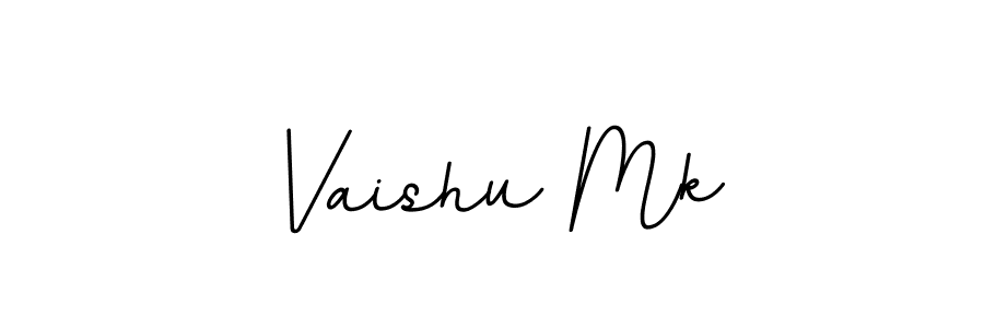 Similarly BallpointsItalic-DORy9 is the best handwritten signature design. Signature creator online .You can use it as an online autograph creator for name Vaishu Mk. Vaishu Mk signature style 11 images and pictures png