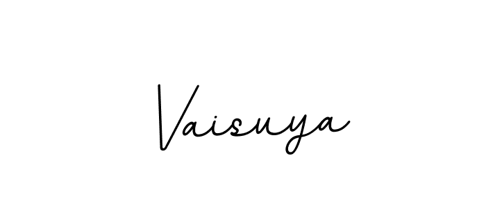 Also we have Vaisuya name is the best signature style. Create professional handwritten signature collection using BallpointsItalic-DORy9 autograph style. Vaisuya signature style 11 images and pictures png