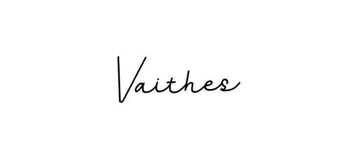 How to make Vaithes name signature. Use BallpointsItalic-DORy9 style for creating short signs online. This is the latest handwritten sign. Vaithes signature style 11 images and pictures png