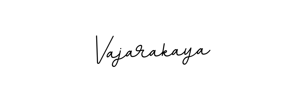 Design your own signature with our free online signature maker. With this signature software, you can create a handwritten (BallpointsItalic-DORy9) signature for name Vajarakaya. Vajarakaya signature style 11 images and pictures png