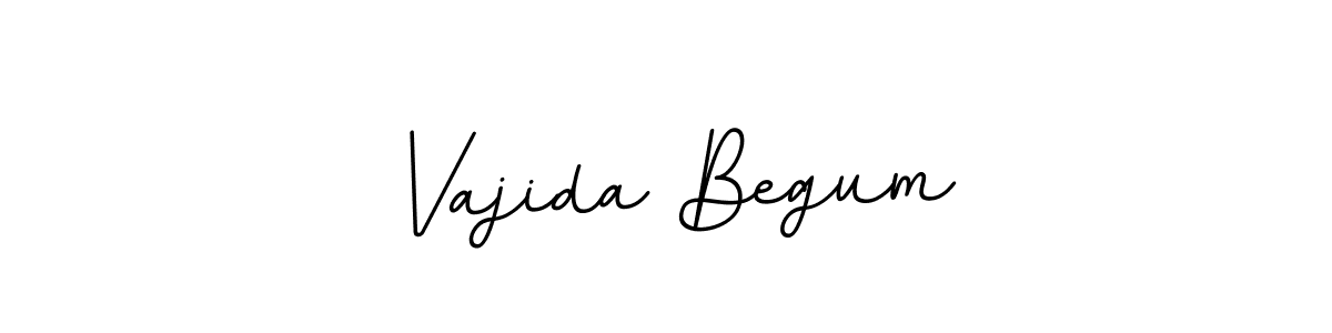 Design your own signature with our free online signature maker. With this signature software, you can create a handwritten (BallpointsItalic-DORy9) signature for name Vajida Begum. Vajida Begum signature style 11 images and pictures png