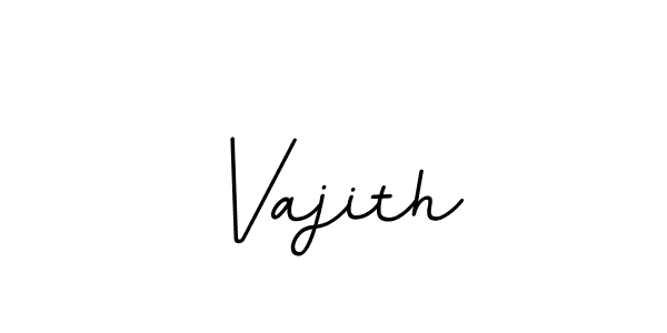 Make a beautiful signature design for name Vajith. With this signature (BallpointsItalic-DORy9) style, you can create a handwritten signature for free. Vajith signature style 11 images and pictures png