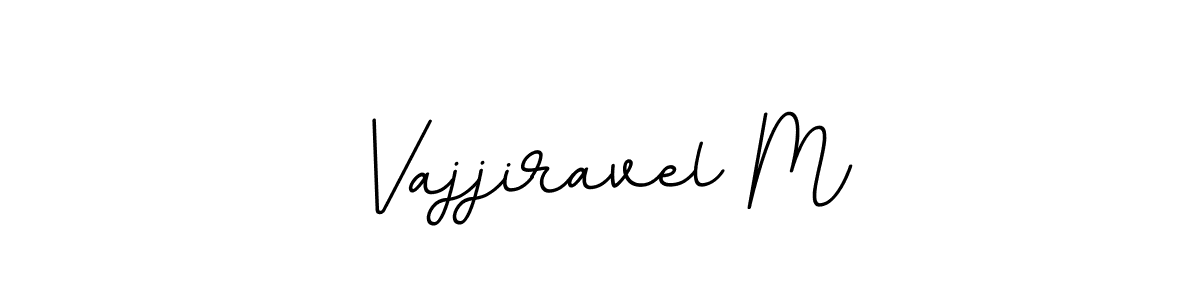 Create a beautiful signature design for name Vajjiravel M. With this signature (BallpointsItalic-DORy9) fonts, you can make a handwritten signature for free. Vajjiravel M signature style 11 images and pictures png