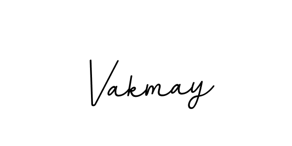 You should practise on your own different ways (BallpointsItalic-DORy9) to write your name (Vakmay) in signature. don't let someone else do it for you. Vakmay signature style 11 images and pictures png