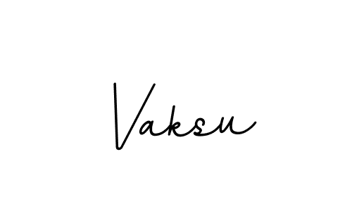 How to make Vaksu name signature. Use BallpointsItalic-DORy9 style for creating short signs online. This is the latest handwritten sign. Vaksu signature style 11 images and pictures png