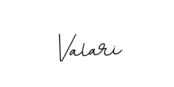 How to make Valari name signature. Use BallpointsItalic-DORy9 style for creating short signs online. This is the latest handwritten sign. Valari signature style 11 images and pictures png
