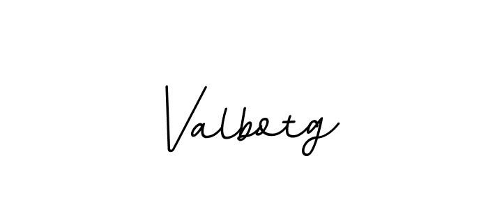 How to make Valbotg name signature. Use BallpointsItalic-DORy9 style for creating short signs online. This is the latest handwritten sign. Valbotg signature style 11 images and pictures png