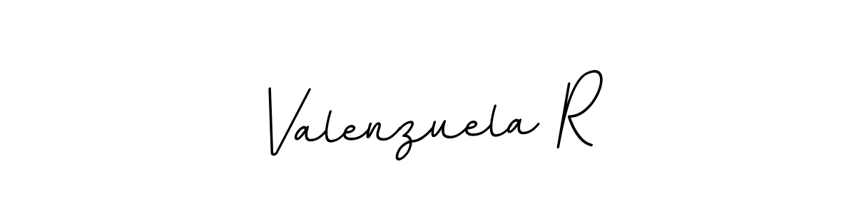 Make a beautiful signature design for name Valenzuela R. With this signature (BallpointsItalic-DORy9) style, you can create a handwritten signature for free. Valenzuela R signature style 11 images and pictures png