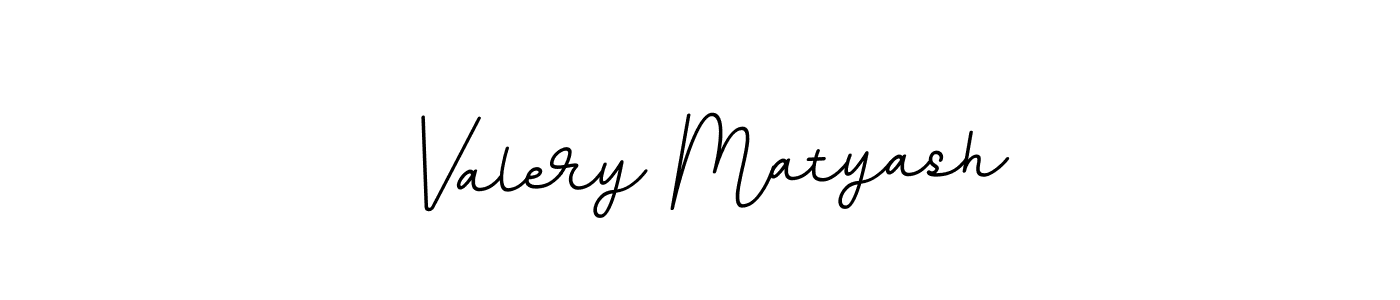 Valery Matyash stylish signature style. Best Handwritten Sign (BallpointsItalic-DORy9) for my name. Handwritten Signature Collection Ideas for my name Valery Matyash. Valery Matyash signature style 11 images and pictures png