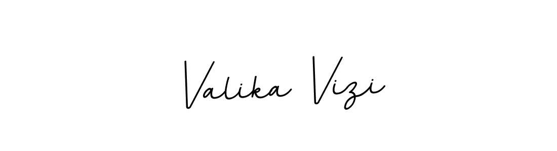 Valika Vizi stylish signature style. Best Handwritten Sign (BallpointsItalic-DORy9) for my name. Handwritten Signature Collection Ideas for my name Valika Vizi. Valika Vizi signature style 11 images and pictures png