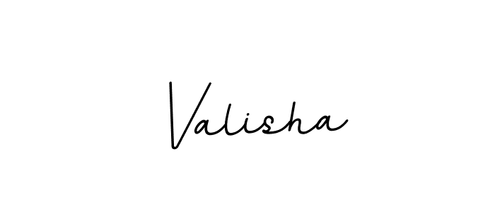The best way (BallpointsItalic-DORy9) to make a short signature is to pick only two or three words in your name. The name Valisha include a total of six letters. For converting this name. Valisha signature style 11 images and pictures png