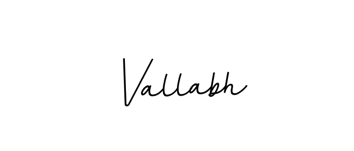 Make a beautiful signature design for name Vallabh. With this signature (BallpointsItalic-DORy9) style, you can create a handwritten signature for free. Vallabh signature style 11 images and pictures png