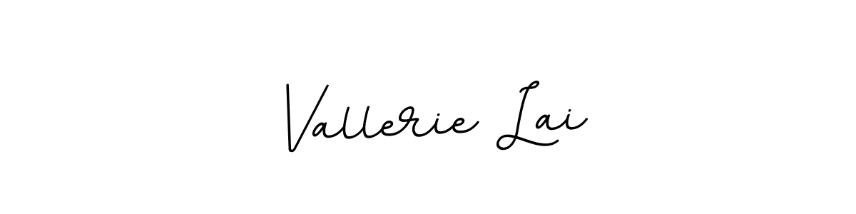 Vallerie Lai stylish signature style. Best Handwritten Sign (BallpointsItalic-DORy9) for my name. Handwritten Signature Collection Ideas for my name Vallerie Lai. Vallerie Lai signature style 11 images and pictures png